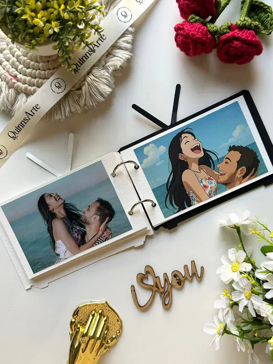 Animated photo book