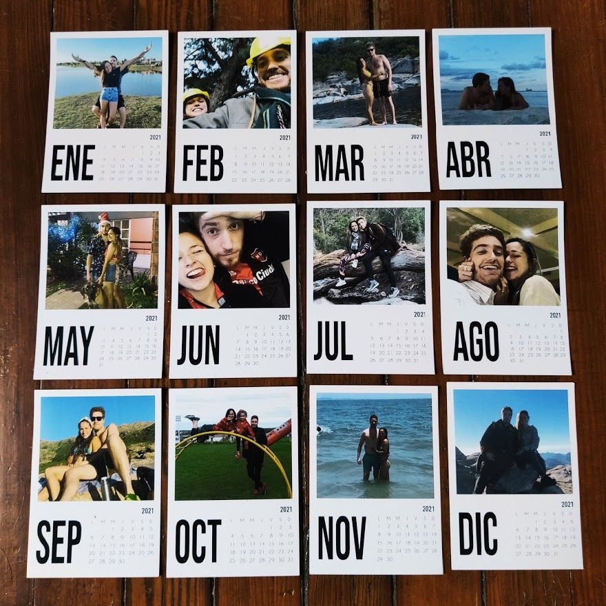 Calendrier magnétique personnalisé