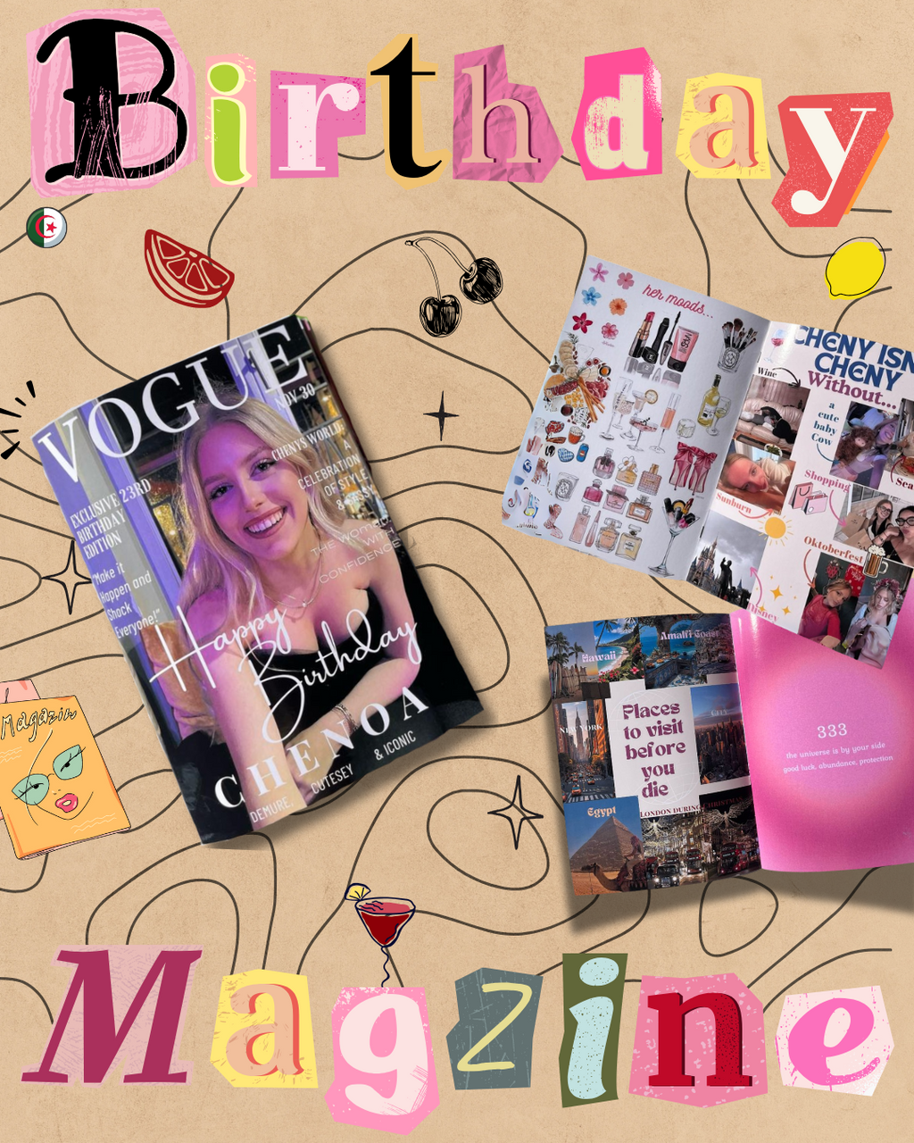 Birthday Vogue Magazine