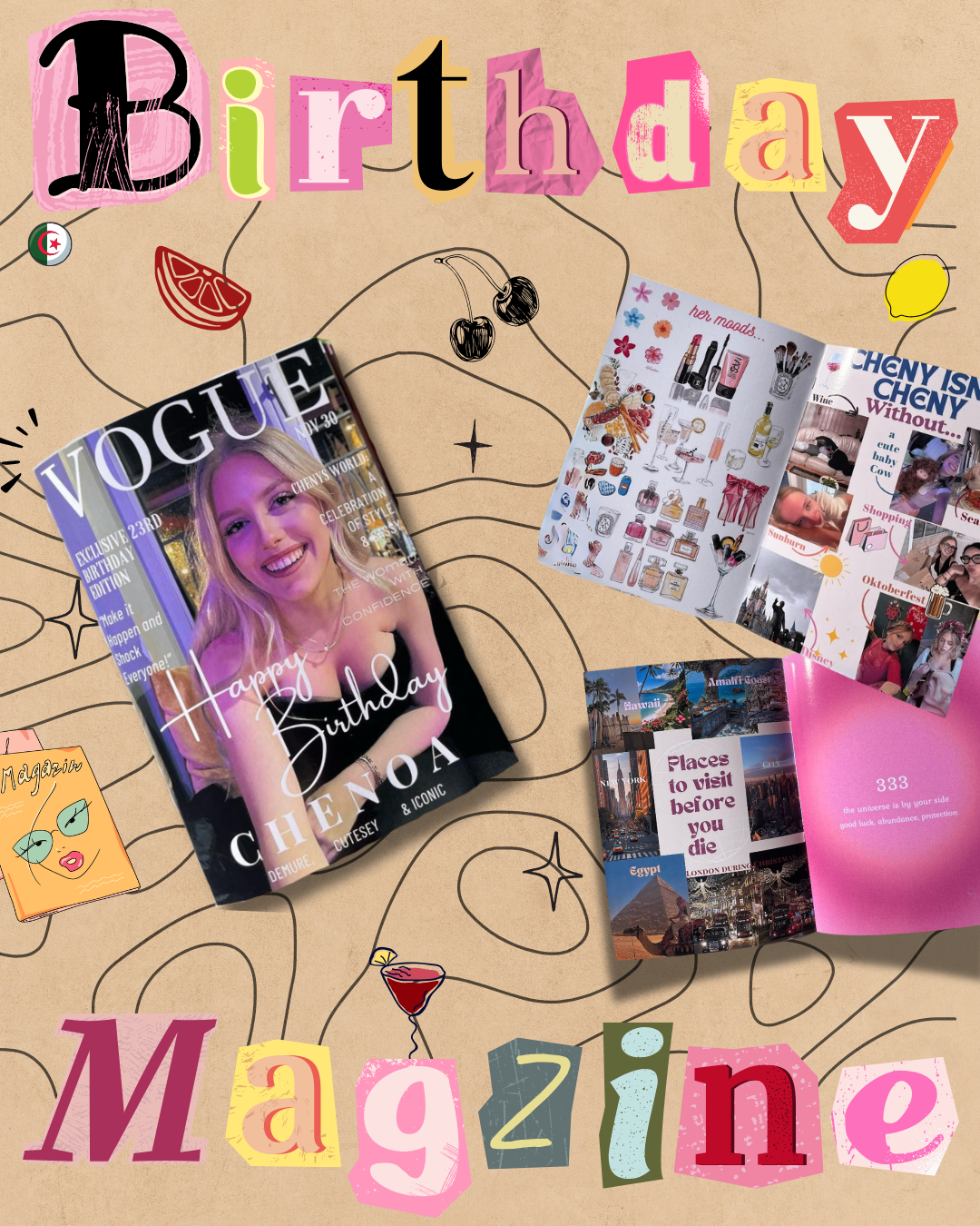 Birthday Vogue Magazine