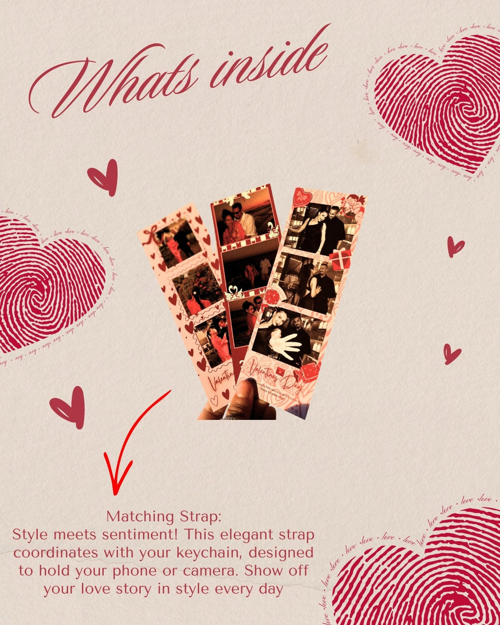 Box Valentine "NOTRE HISTOIRE D'AMOUR"