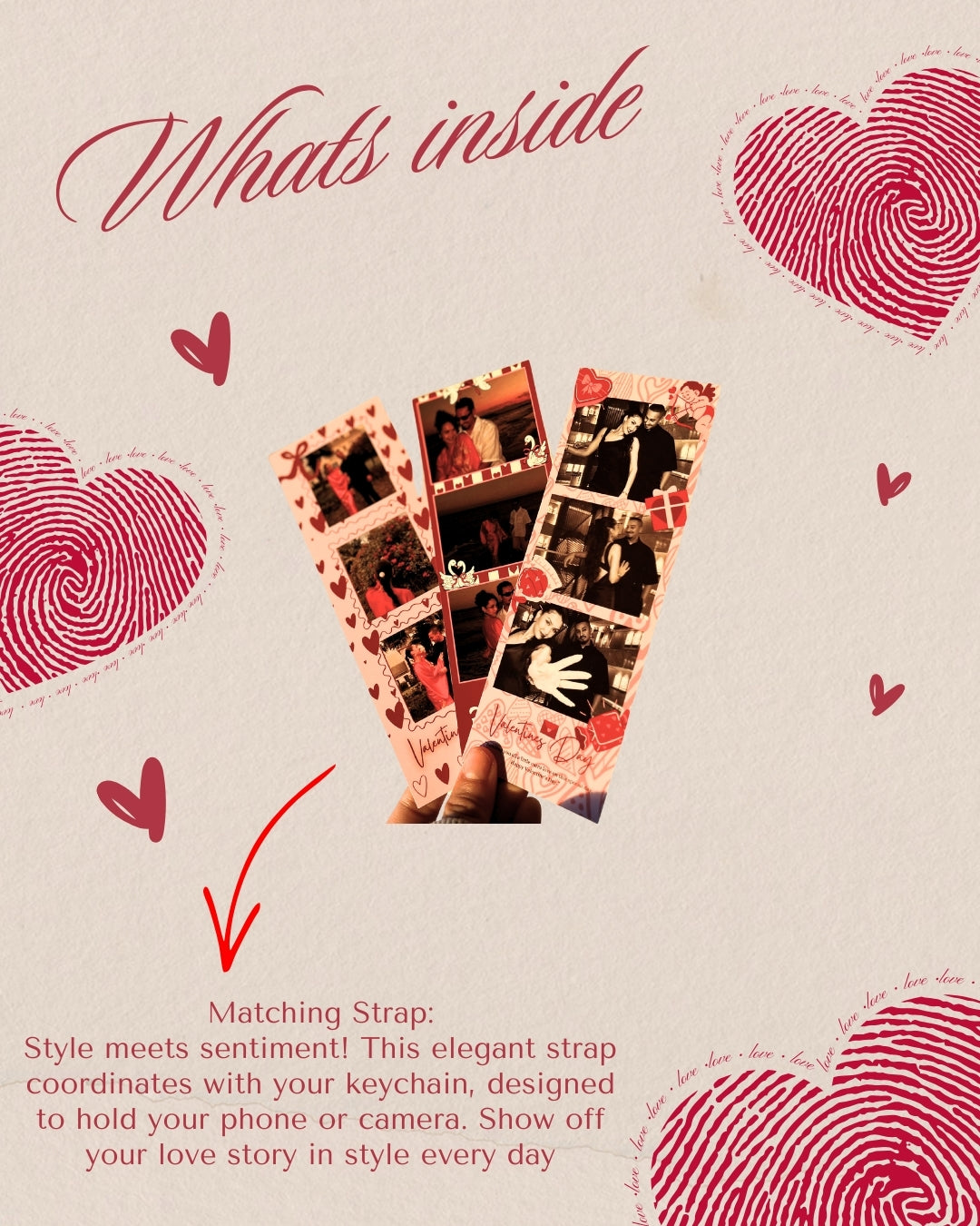 Box Valentine "NOTRE HISTOIRE D'AMOUR"