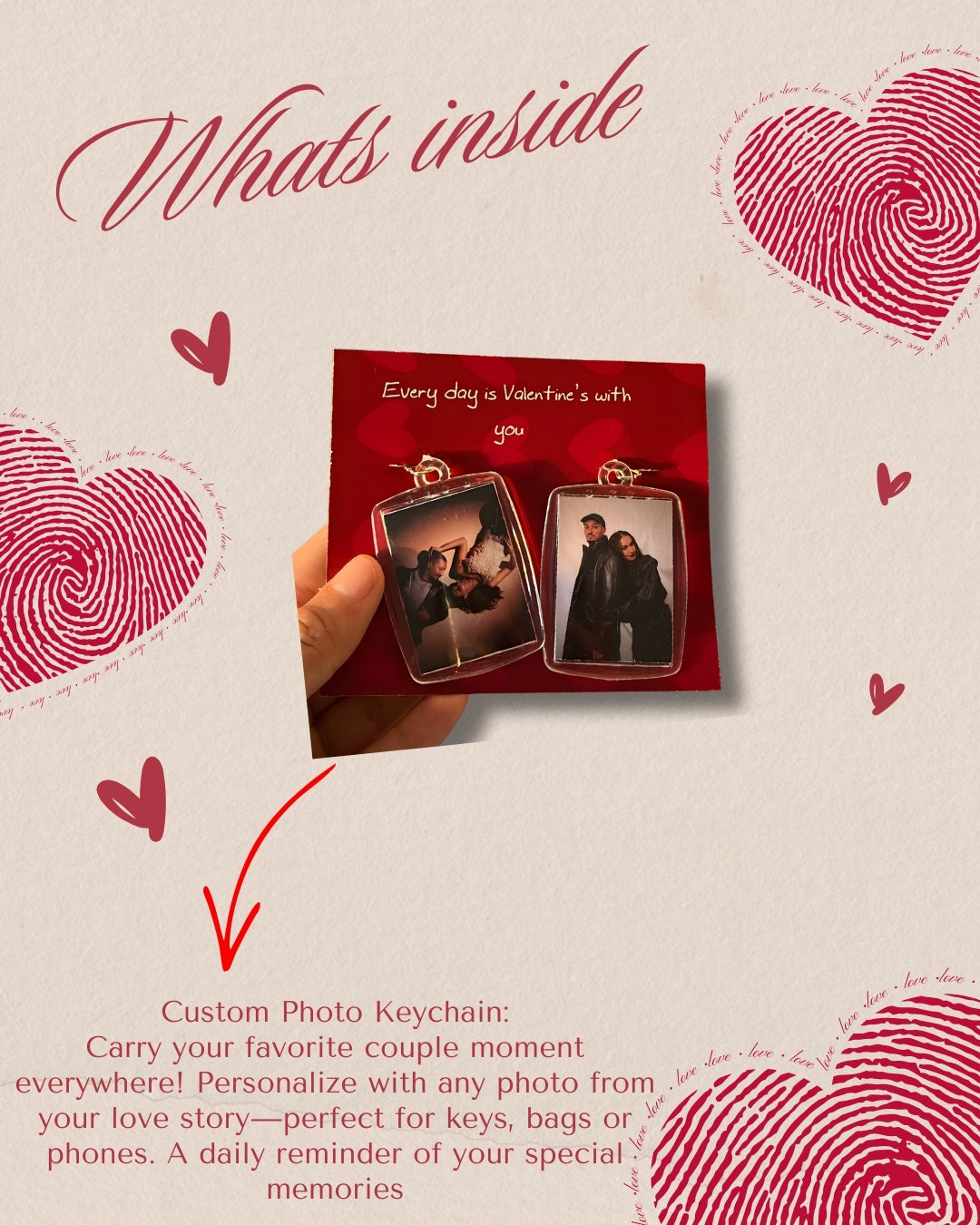 Box Valentine "NOTRE HISTOIRE D'AMOUR"