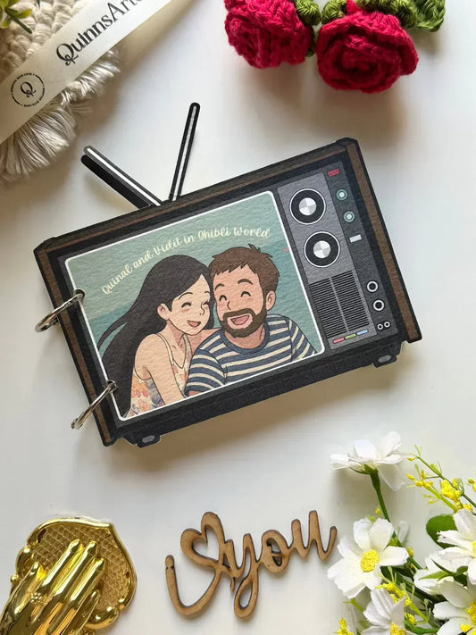 Animated photo book