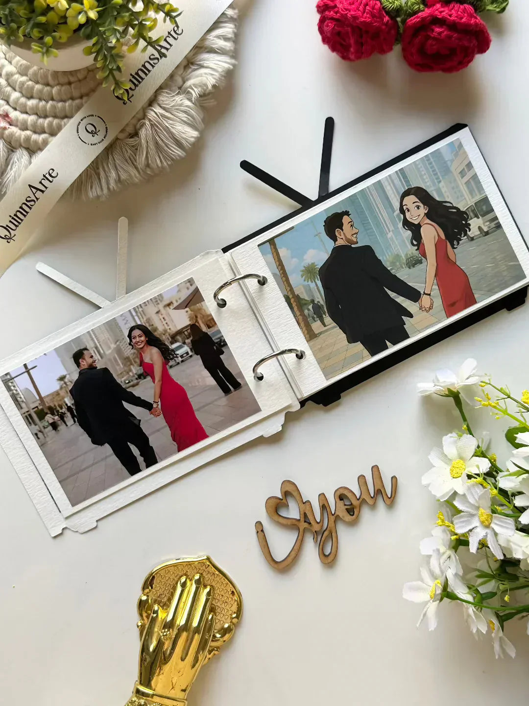 Animated photo book
