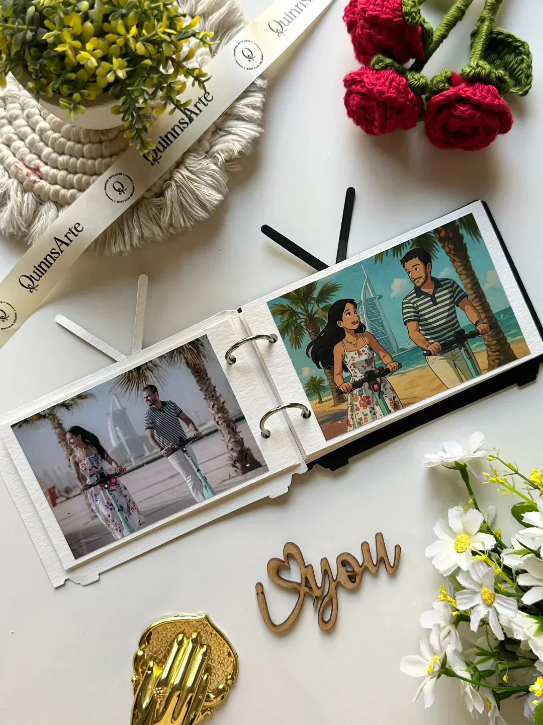 Animated photo book