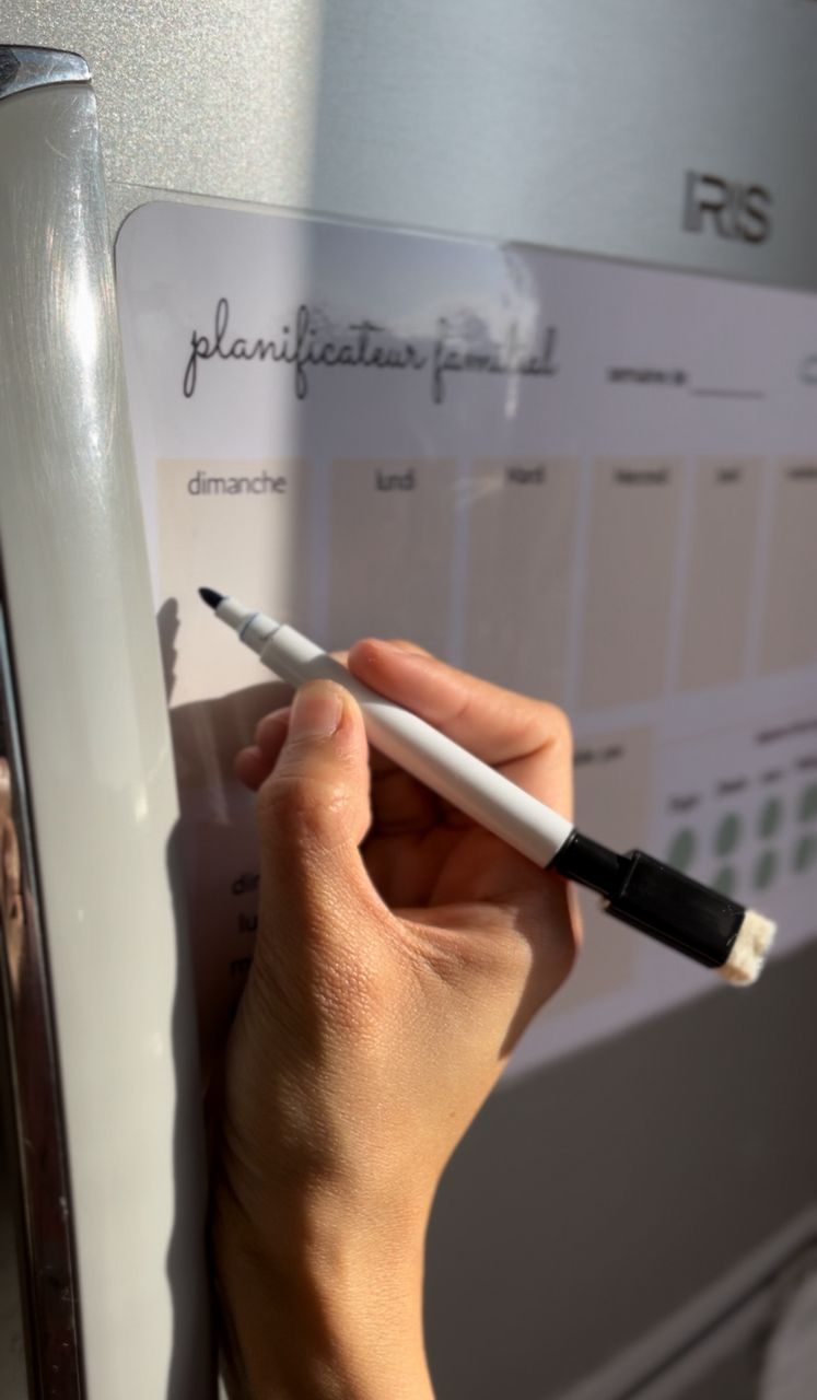 Meal Planner Magnétique